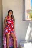 Royal Dream Floral Romper